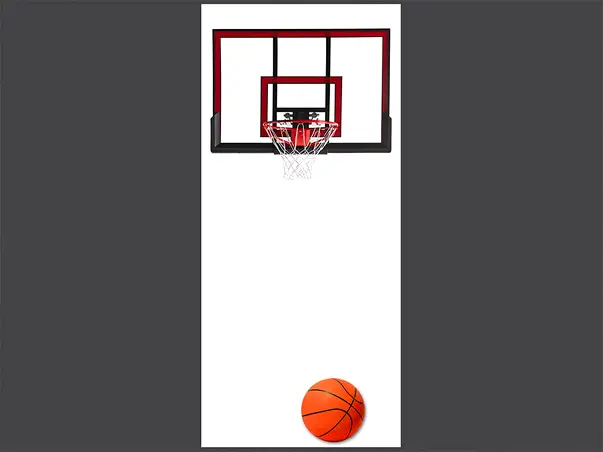 sticker usa cos de baschet