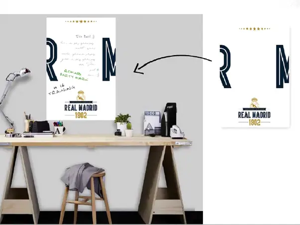 sticker whiteboard Real Madrid 02