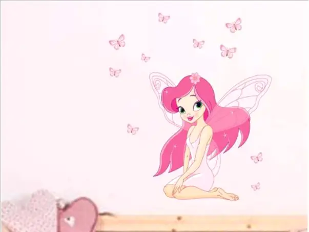 sticker zana roz folina pentru copii