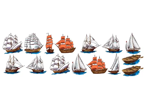 stickere baie folina model corabii