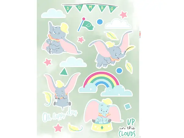 stickere camera bebe dumbo daydream