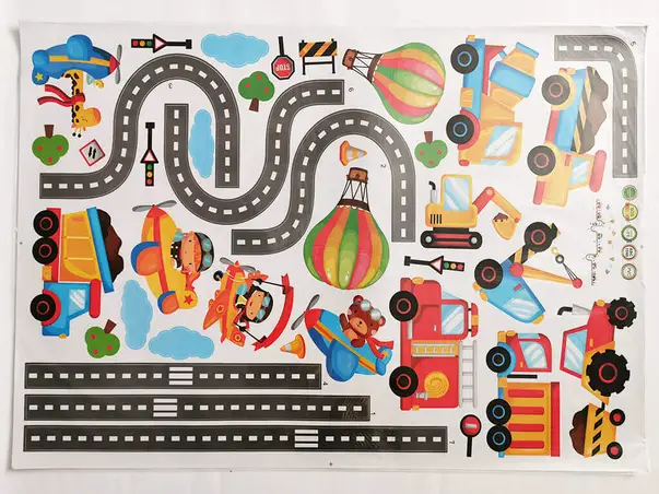 stickere camioane si avioane