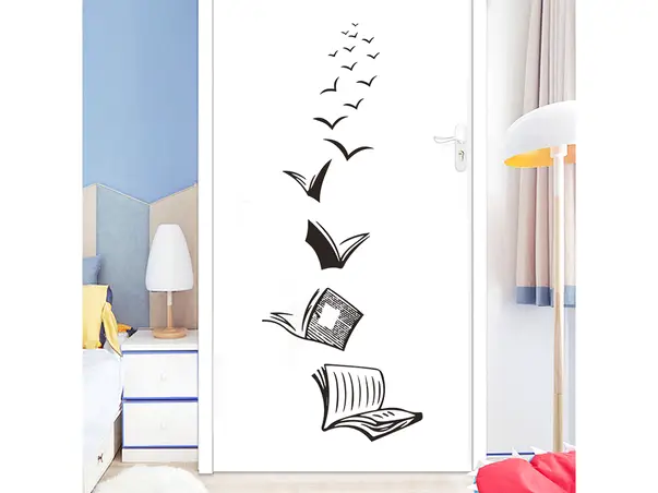 stickere cartile pentru decor clasa