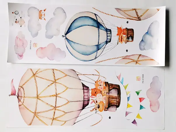 stickere copii baloane