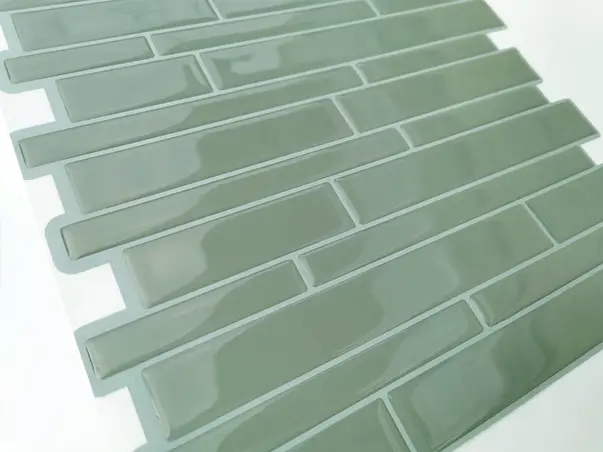 stickere faianta 3d gri verzui