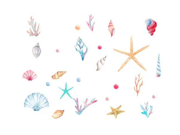 stickere faianta folina corali pastel