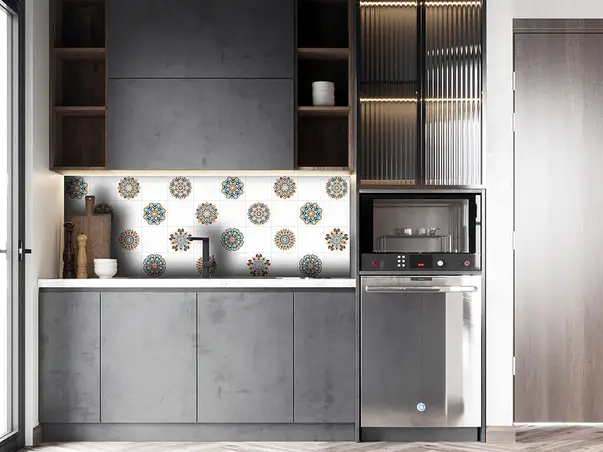 stickere faianta folina model rozete de 15 cm