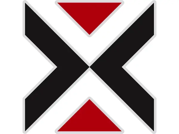 stickere faianta model geometric negru si rosu