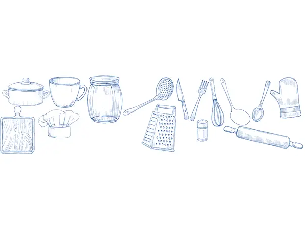 stickere faianta ustensile pentru gatit bucatarie folina