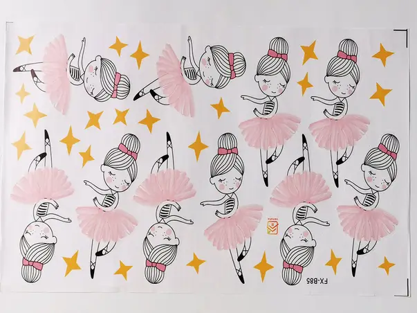 stickere fetite balerine