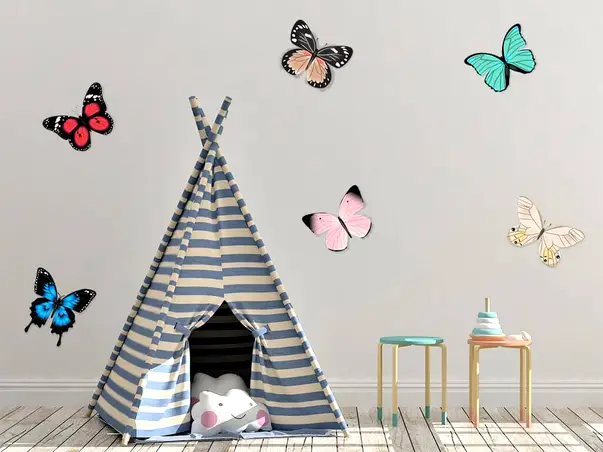 stickere fluturi colorati folina multicolor