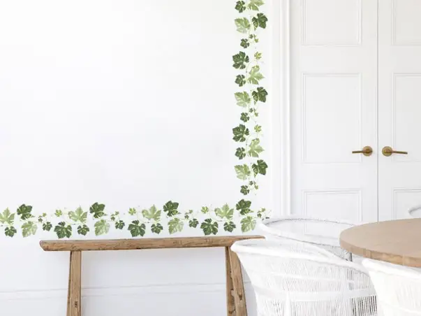 stickere frunze verzi ghirlanda