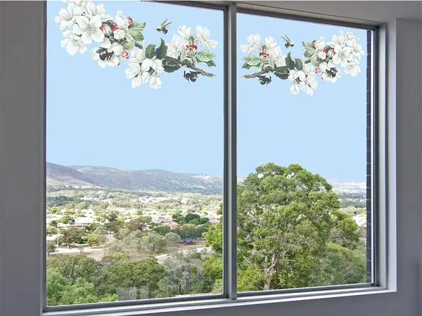 stickere geam flori de mar