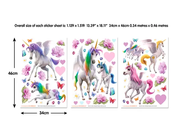stickere magical unicorn
