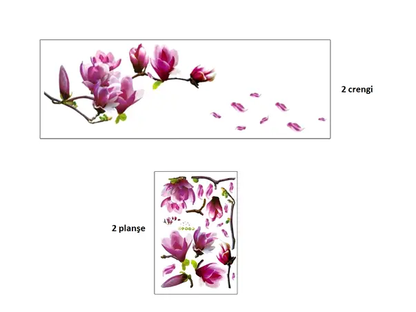 stickere magnolii