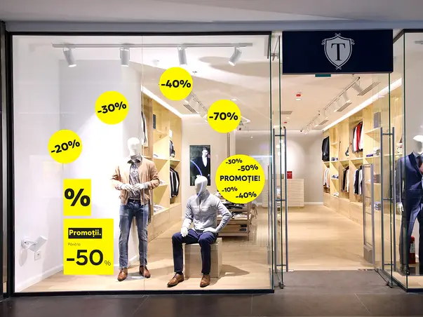 stickere promotionale repozitionabile pentru reducere s5