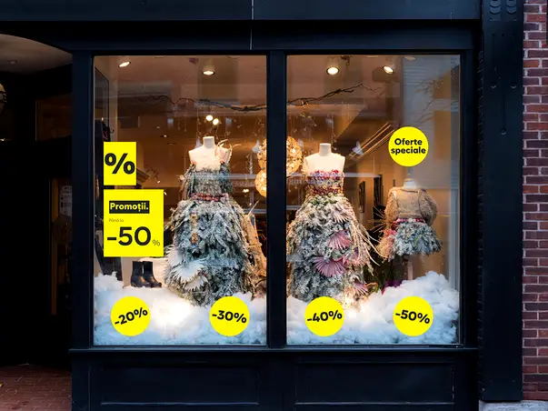 stickere promotionale repozitionabile pentru reducere s6