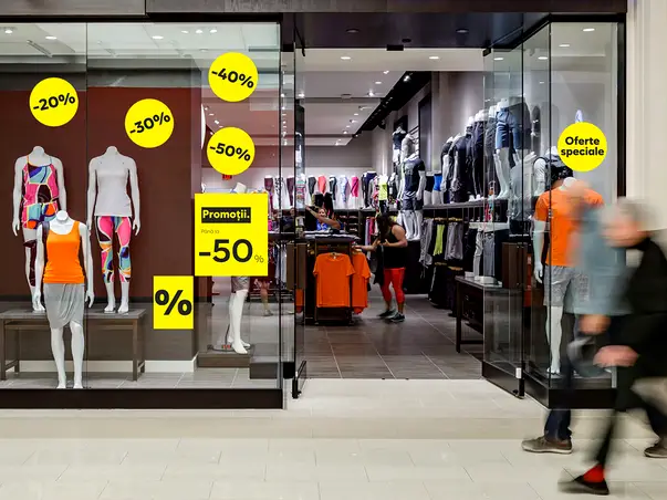 stickere promotionale repozitionabile pentru reducere s7