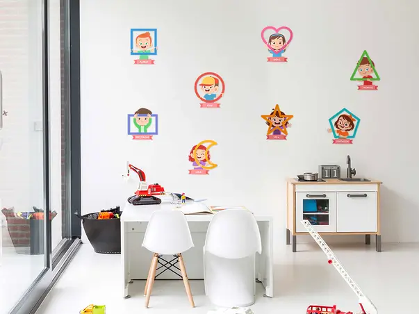 stricker copii forme geometrice color u4