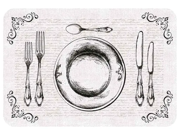 suport farfurie couvert