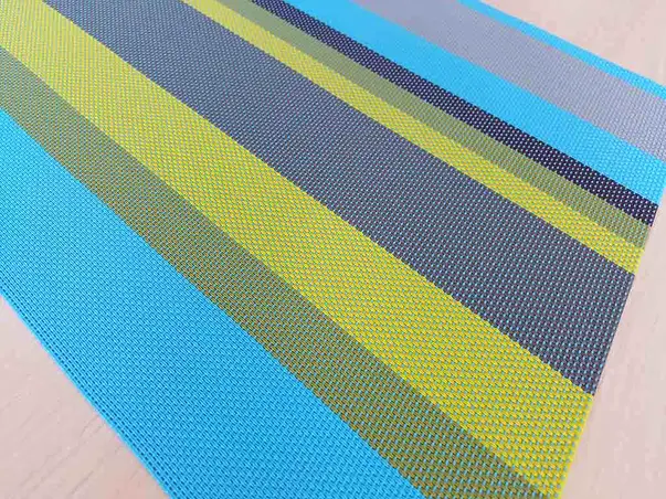 suport farfurie masa albastru pvc Claris