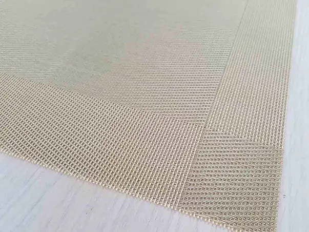 suport farfurie masa bej pvc elegance