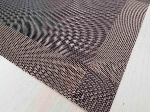 suport farfurie masa maro pvc elegance