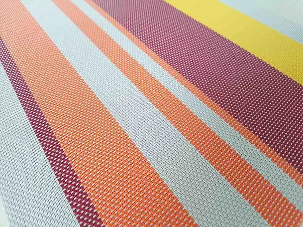 suport farfurie masa portocaliu pvc Claris