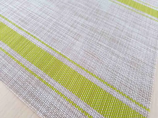 suport farfurie masa verde pvc Rita