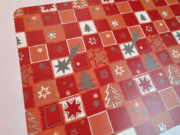 suport farfurie rosu