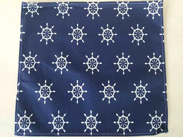 suport farfurie textil imprimat Marina folina stx10