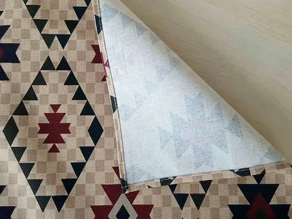 suport farfurie textil imprimat etno folina stx01