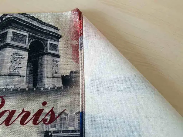 suport farfurie textil imprimat paris folina stx13