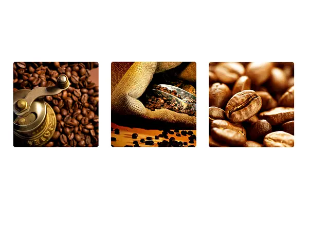 tablou bucatarie boabe cafea