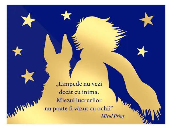 tablou citat micul print