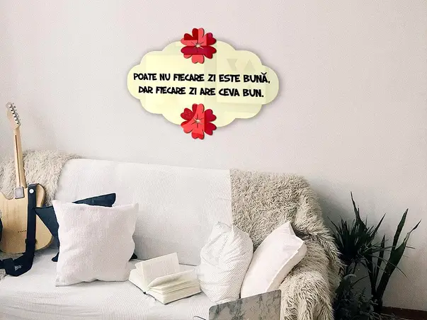 tablou mesaj motivational fiecare zi
