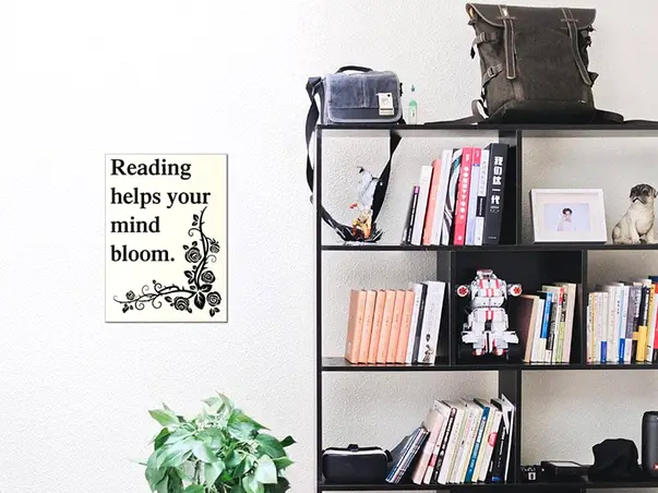 tablou mesaj reading