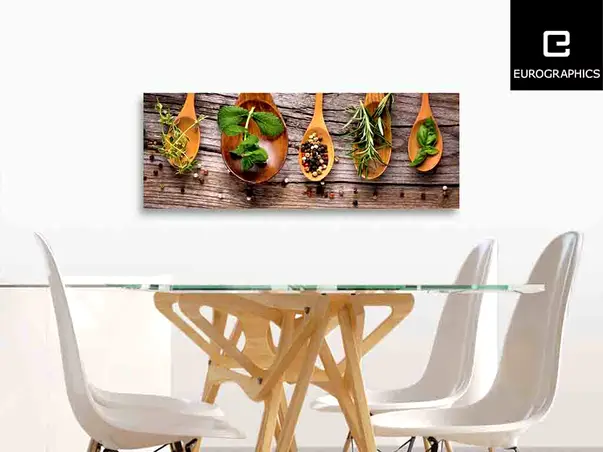 tablou sticla  herbs eurographics