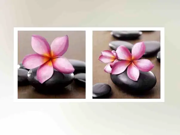 tablou sticla orhidee roz decor