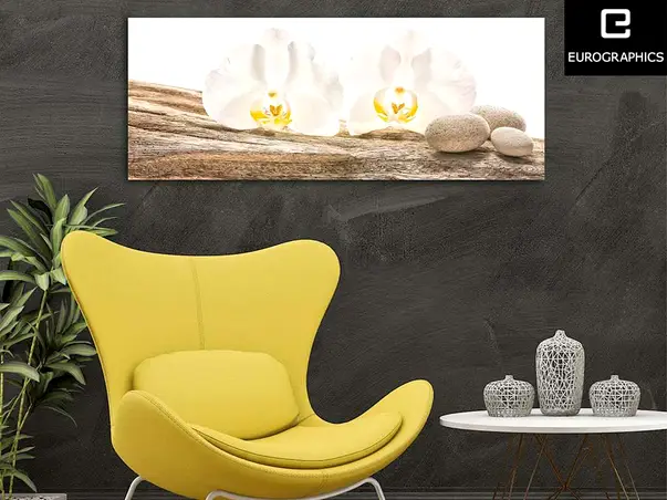 tablou sticla wellness orhidee soft light of tenderness