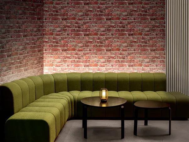 tapet 3d caramida maro rosiatic