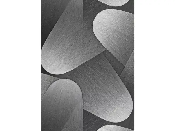 tapet 3d gri metalic