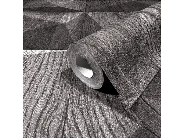 tapet 3d panou lemn gri