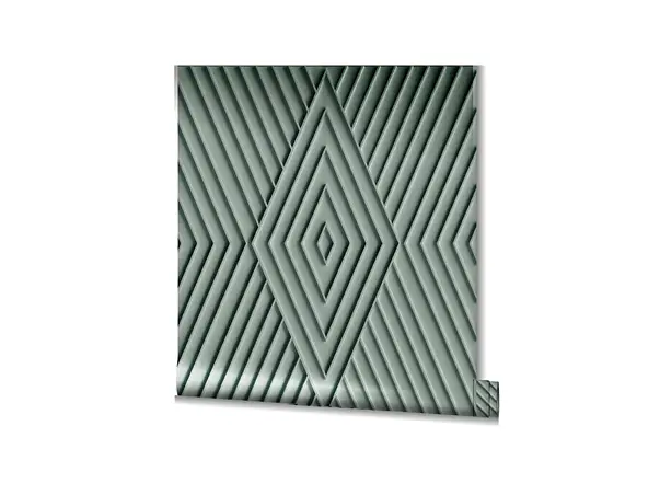 tapet 3d verde menta marburg 34485