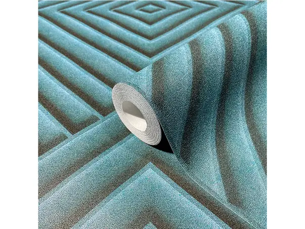 tapet 3d0marburg 34480 romburi albastre