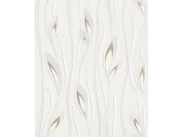 tapet alb cu model discret rasch 788501