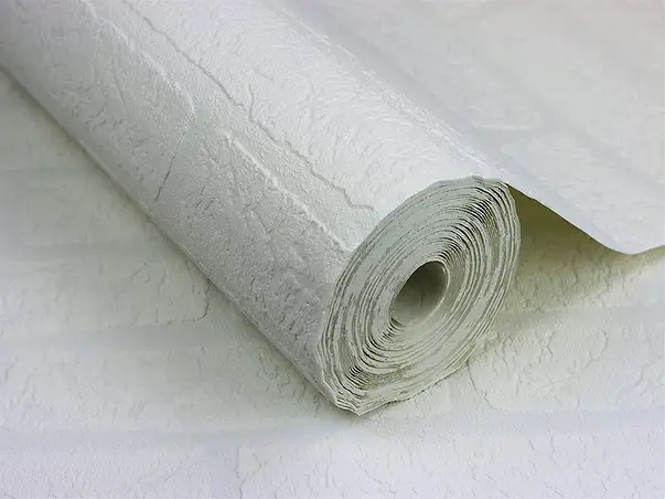 tapet alb imitatie caramida rasch 150100