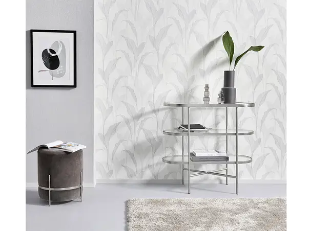 tapet alb modern elle decoration