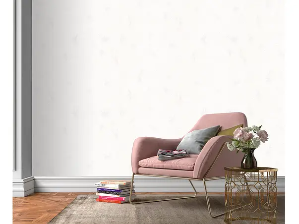 tapet alb sidefat erismann