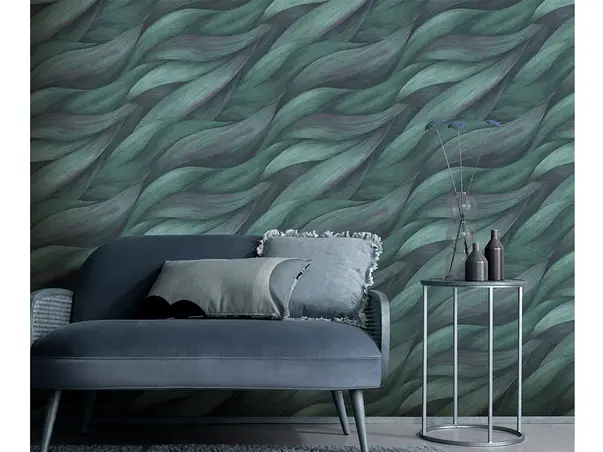 tapet albastru casual chic 1025718